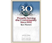 30 Year Anniversary | Proudly Serving the Community Since 1992: Ken Masters | Martindale Hubbell
